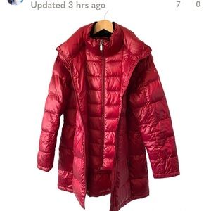 Calvin Klein Midi length Down Puffer Jacket size L